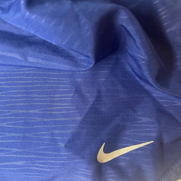 Nike Women's M Dri-Fit Running Shorts 3" Blue 895116-455 - Picture 3 of 8